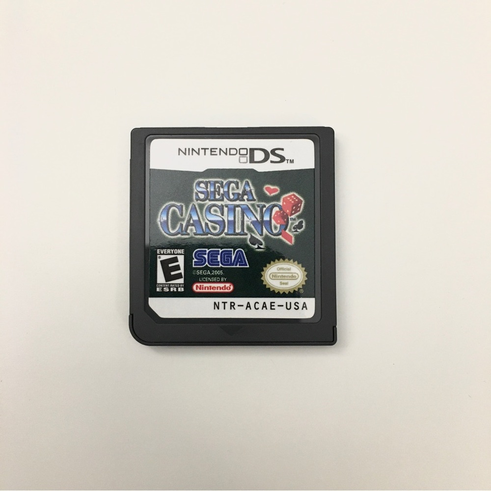 Nintendo DS Sega Casino Game | Game Only | Works